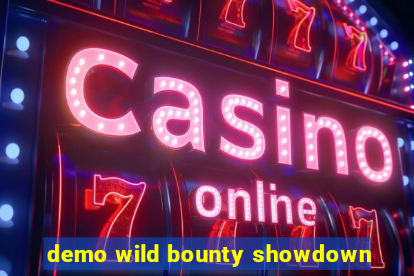 demo wild bounty showdown