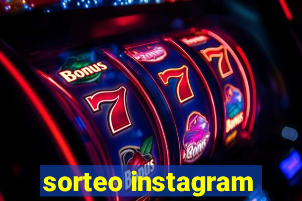 sorteo instagram