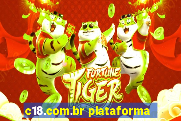 c18.com.br plataforma