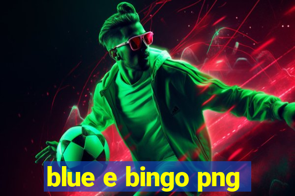 blue e bingo png