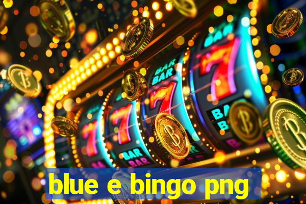 blue e bingo png