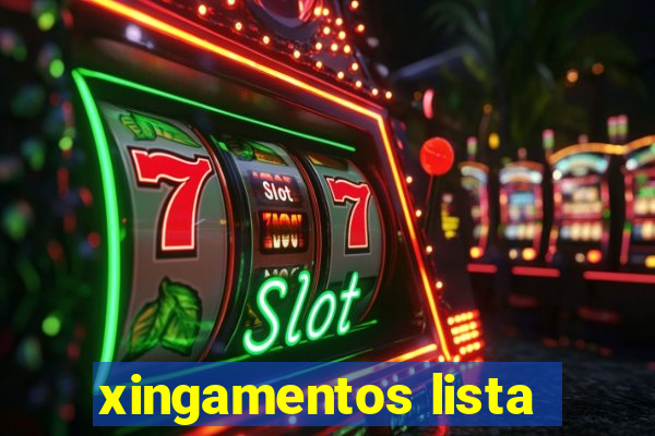 xingamentos lista