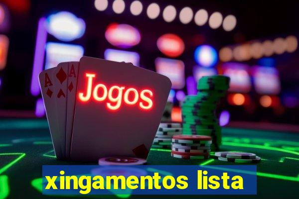 xingamentos lista