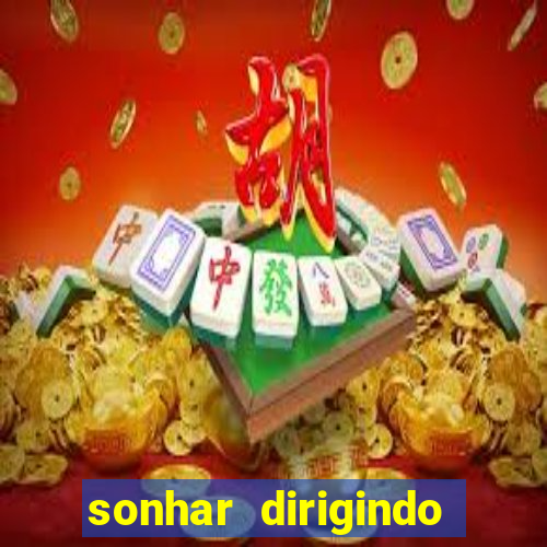 sonhar dirigindo carro jogo do bicho