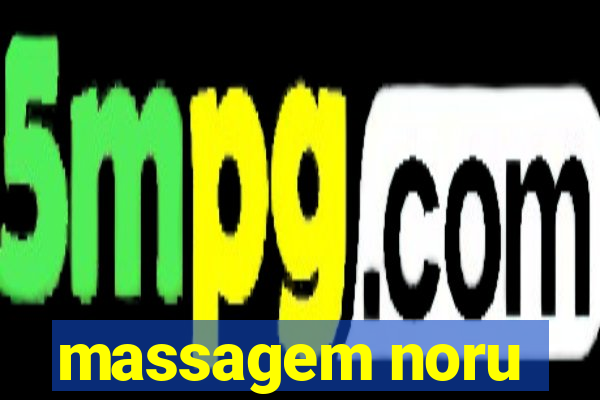 massagem noru