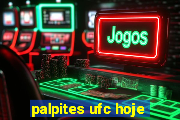 palpites ufc hoje