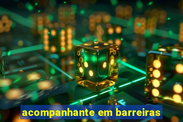 acompanhante em barreiras