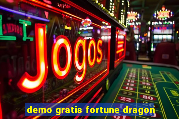 demo gratis fortune dragon