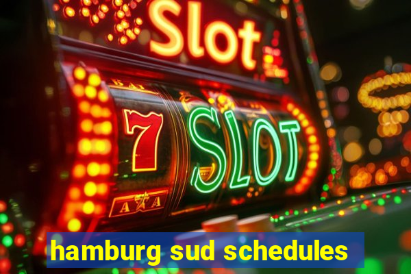 hamburg sud schedules