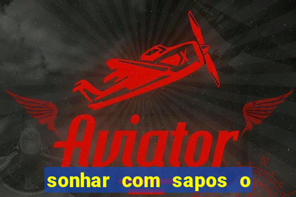 sonhar com sapos o que significa