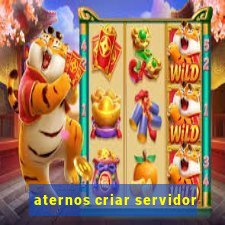 aternos criar servidor