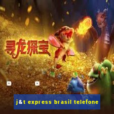 j&t express brasil telefone