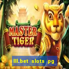 lll.bet slots pg online games