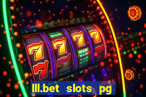 lll.bet slots pg online games