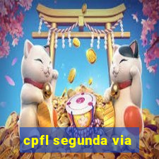 cpfl segunda via