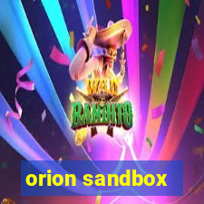 orion sandbox