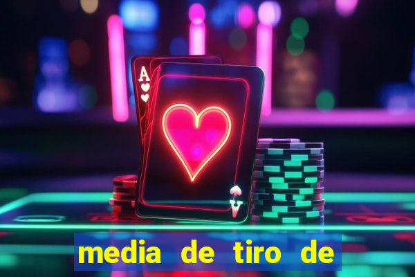 media de tiro de meta por jogo