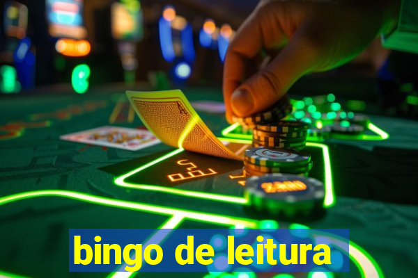 bingo de leitura