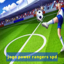 jogo power rangers spd