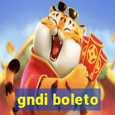 gndi boleto