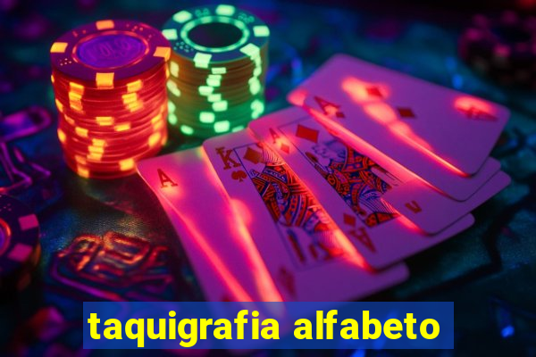 taquigrafia alfabeto