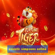 assistir simpsons online