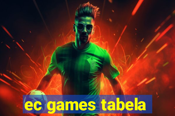 ec games tabela