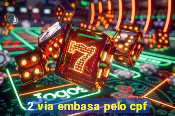 2 via embasa pelo cpf