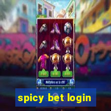 spicy bet login