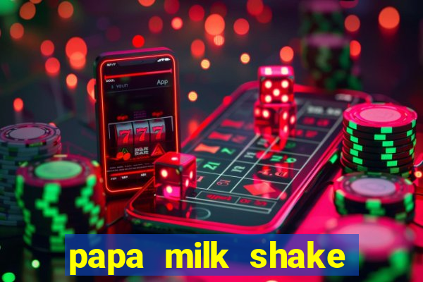 papa milk shake click jogos