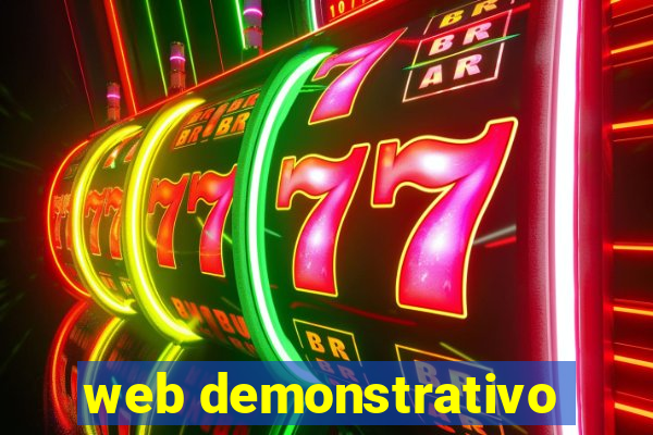 web demonstrativo