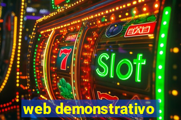 web demonstrativo