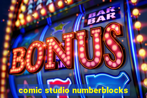 comic studio numberblocks