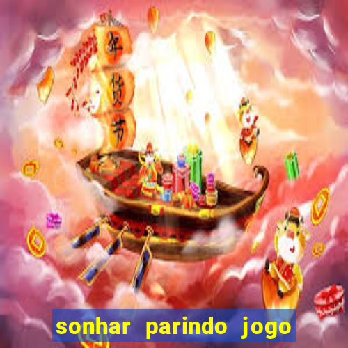 sonhar parindo jogo do bicho