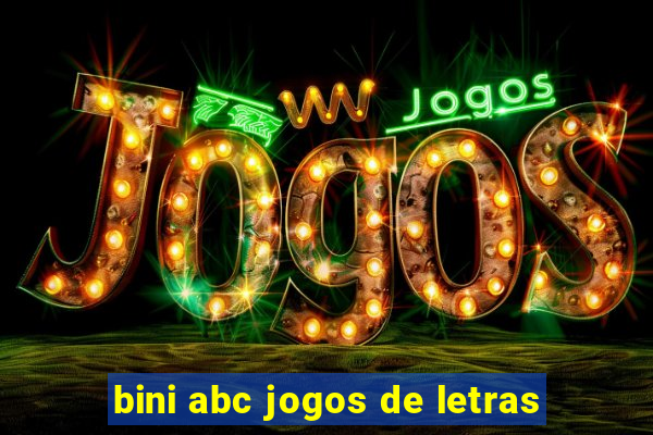 bini abc jogos de letras