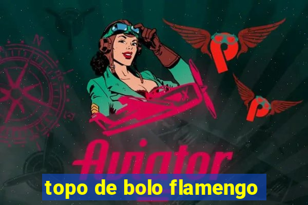 topo de bolo flamengo