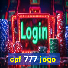 cpf 777 jogo