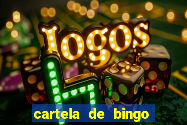 cartela de bingo 75 para imprimir