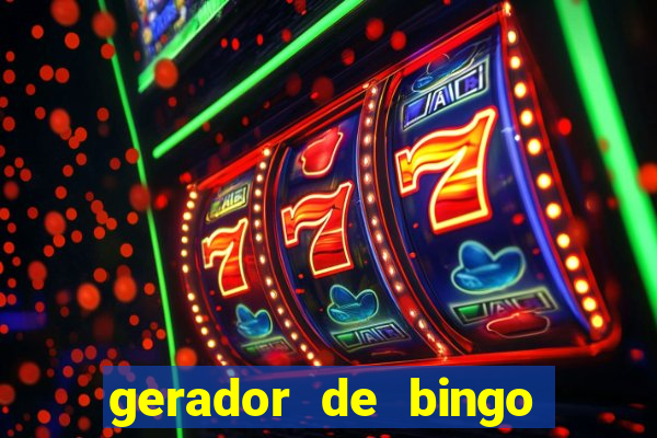 gerador de bingo cha de bebe