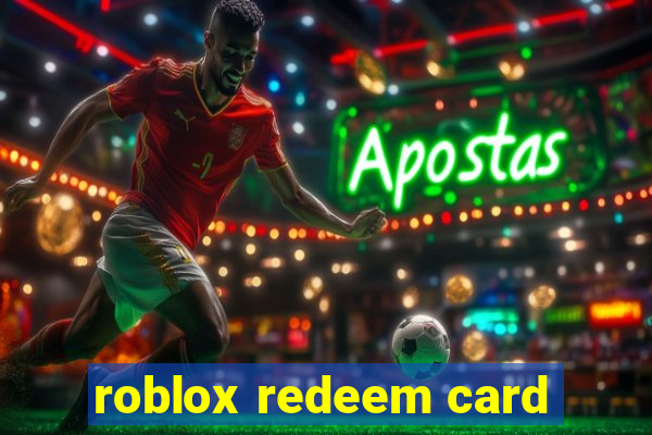 roblox redeem card