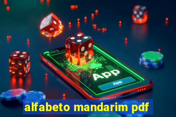 alfabeto mandarim pdf