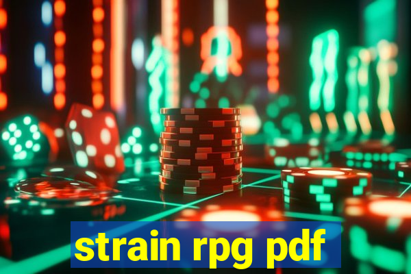 strain rpg pdf