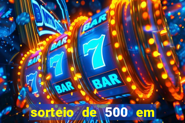 sorteio de 500 em cash toda segunda feira novibet