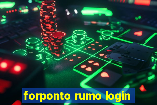 forponto rumo login