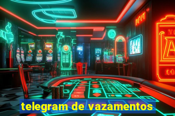 telegram de vazamentos