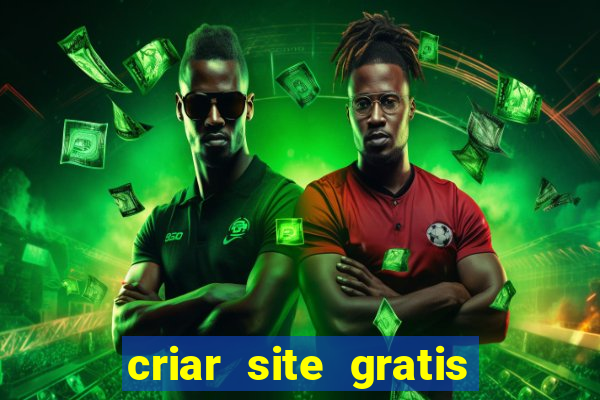 criar site gratis de jogos