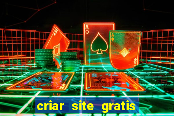 criar site gratis de jogos