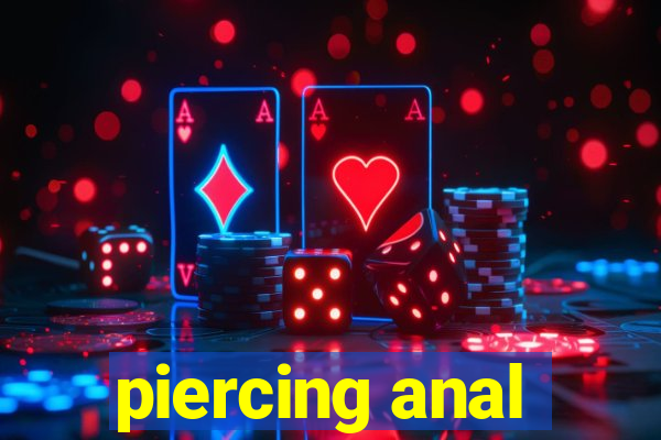 piercing anal