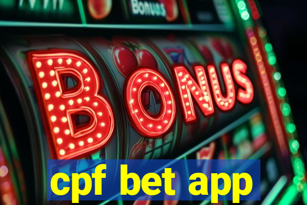 cpf bet app