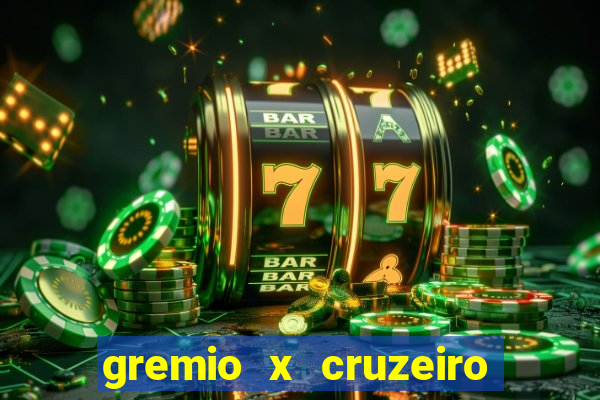 gremio x cruzeiro ao vivo hd